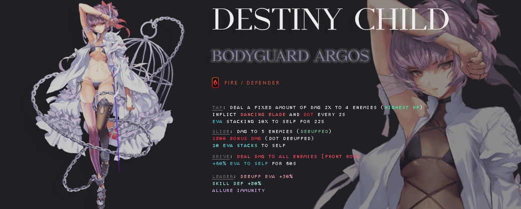 World Boss: Bodyguard Argos